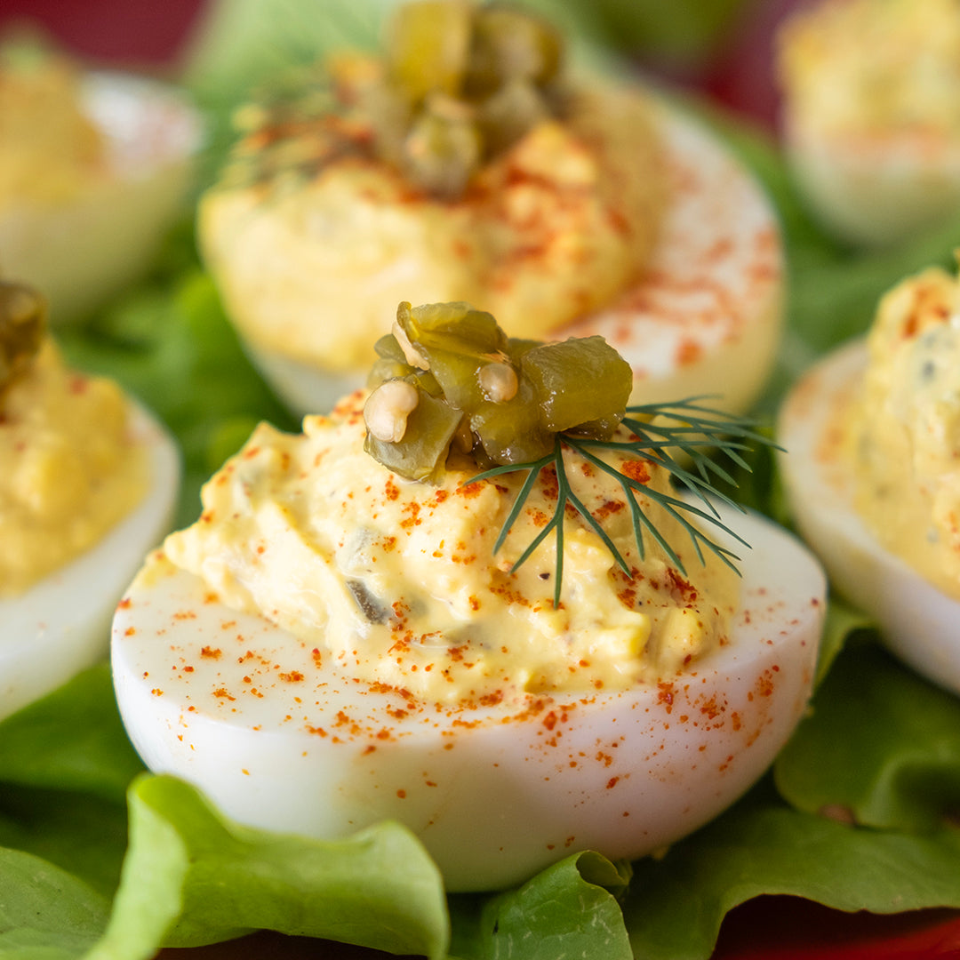 Jalapeño Devilled Eggs